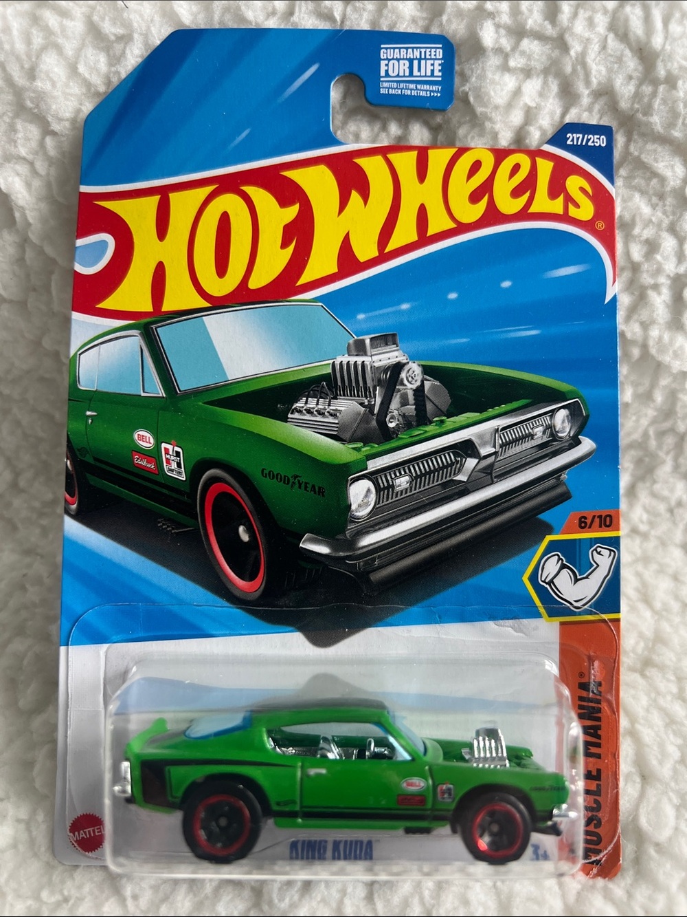 King Kuda Green Die-Cast Hot Wheels